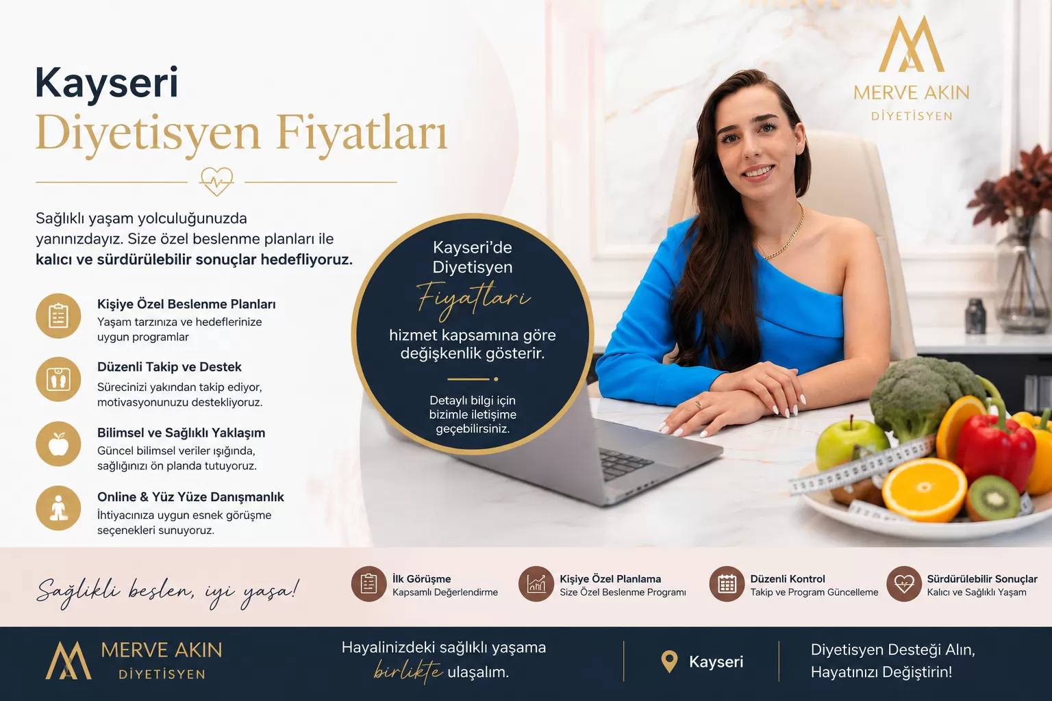 Kayseri Diyetisyen Fiyatları (2026)